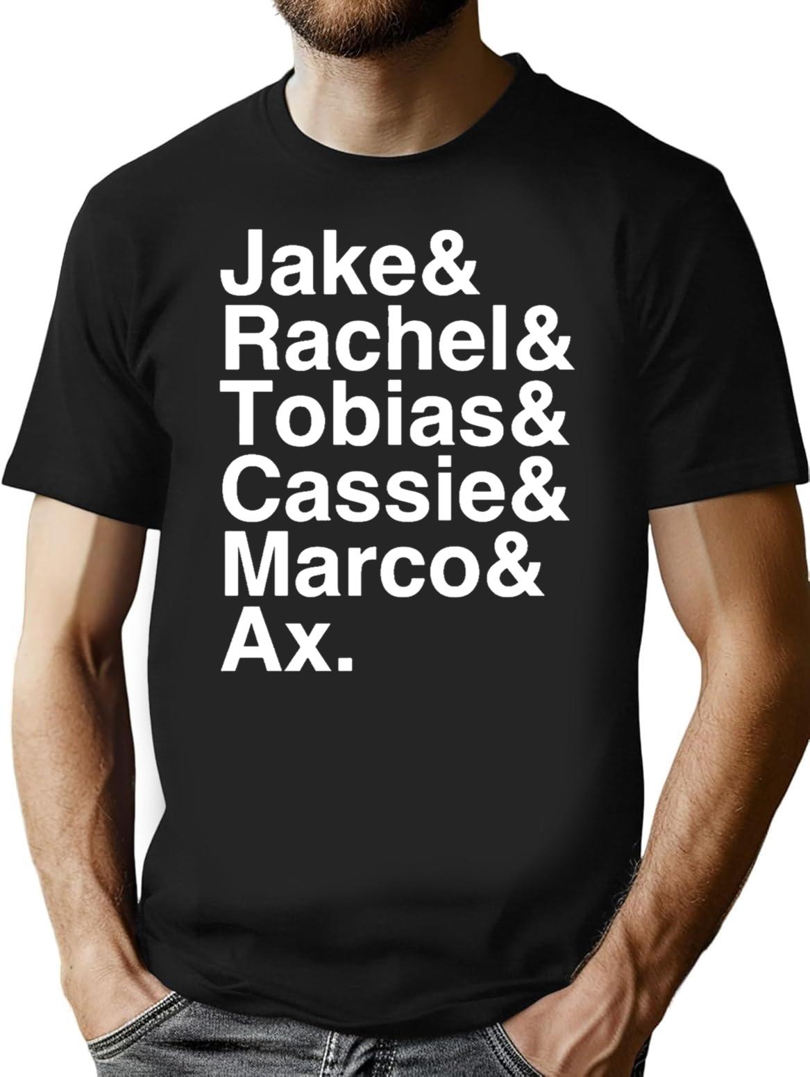 Animorphs Lineup List Premium Heavyweight Cotton T-Shirt - Black