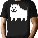 Annoying Dog - Undertale Premium Heavyweight Cotton T-Shirt - Black