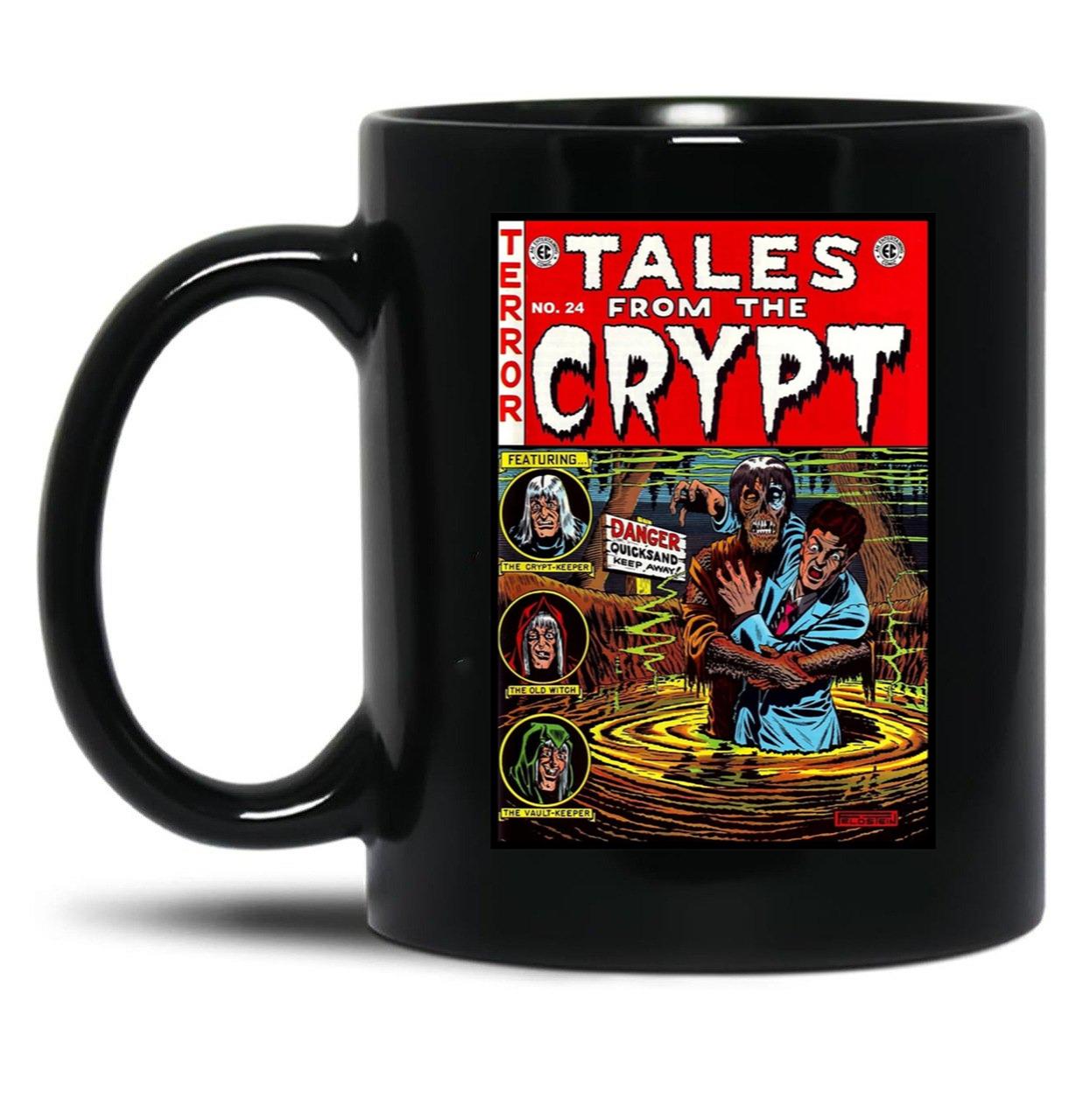 Another Great Vintage Tales from The Crypt Comic Cover Art! Essential Black Coffee Mug, Gift Coffee Mug