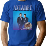 Ant And Dec - 90'S Retro Newcastle T-Shirt for Men & Women, T-Shirts Graphic Tee - Blue