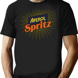 Aperol Aperol Aperol Aperol Aperol Aperol Aperol Aperol T-Shirt for Men & Women, T-Shirts Graphic Tee - Black