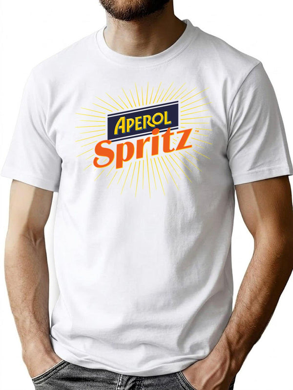 Aperol Aperol Aperol Aperol Aperol Aperol Aperol Aperol T-Shirt for Men & Women, T-Shirts Graphic Tee - White
