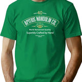 Apitius Mandolins Logo In White T-Shirt for Men & Women, T-Shirts Graphic Tee - Green