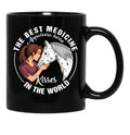 Appaloosa Horse Kisses Best Medicine In The World Black Coffee Mug, Gift Coffee Mug - Black