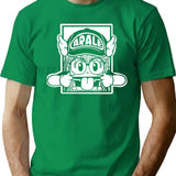 Arale T-Shirt for Men & Women, T-Shirts Graphic Tee - Green