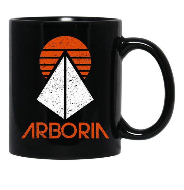 Arboria Institute (VintageDistressed) Classic Black Coffee Mug, Gift Coffee Mug - Black