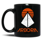Arboria Institute (VintageDistressed) Classic Black Coffee Mug, Gift Coffee Mug