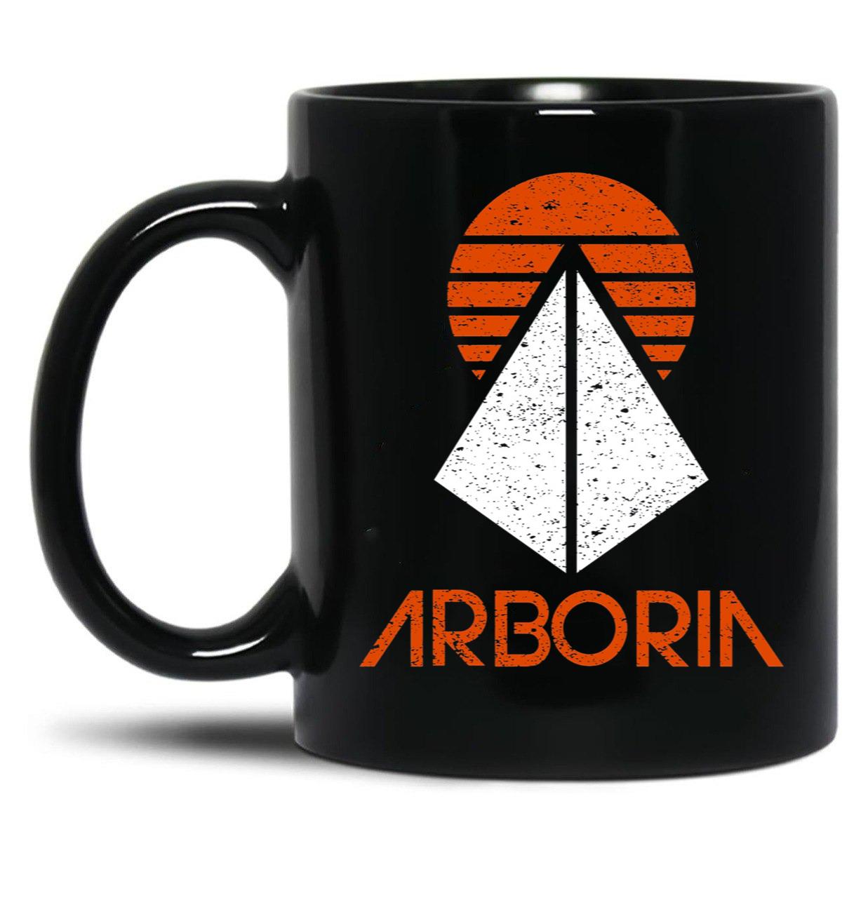 Arboria Institute (VintageDistressed) Classic Black Coffee Mug, Gift Coffee Mug