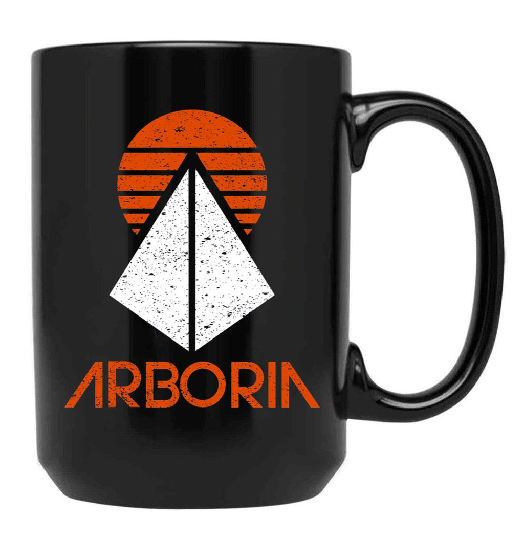 Arboria Institute (VintageDistressed) Classic Black Coffee Mug, Gift Coffee Mug