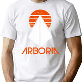 Arboria Institute (Vintagedistressed) T-Shirt for Men & Women, T-Shirts Graphic Tee - White
