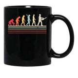 Arborist Chainsaw. Retro Style Tree Surgeon Black Coffee Mug, Gift Coffee Mug - Black