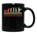 Arborist Chainsaw. Retro Style Tree Surgeon Black Coffee Mug, Gift Coffee Mug - Black