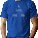 Arch Linux Logo Vintage T-Shirt for Men & Women, T-Shirts Graphic Tee - Blue