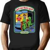 Are We There Yet T-Shirt for Men & Women, T-Shirts Graphic Tee - Black