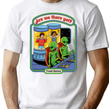Are We There Yet T-Shirt for Men & Women, T-Shirts Graphic Tee - White