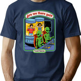 Are We There Yet T-Shirt for Men & Women, T-Shirts Graphic Tee - Navy