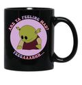 Are You Feeling Mad Nanalan Black Coffee Mug, Gift Coffee Mug - Black
