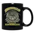 Armadillo World Headquarters 1970 Black Coffee Mug, Gift Coffee Mug - Black