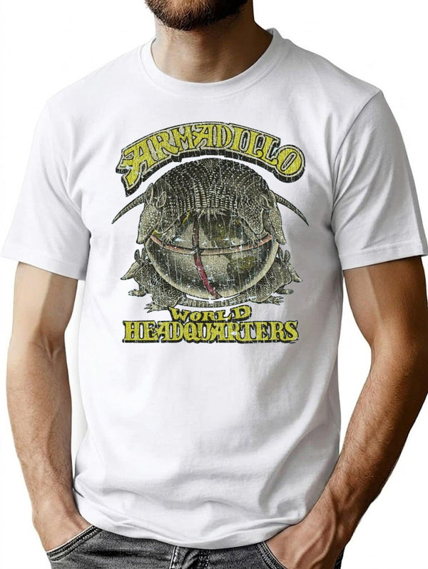 Armadillo World Headquarters 1970 Premium Heavyweight Cotton T-Shirt - White
