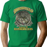 Armadillo World Headquarters 1970 Premium Heavyweight Cotton T-Shirt - Green