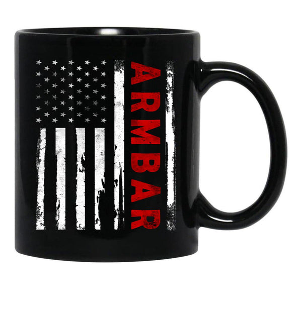 Armbar Black Coffee Mug, Gift Coffee Mug - Black