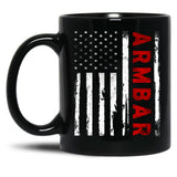 Armbar Black Coffee Mug, Gift Coffee Mug - Black