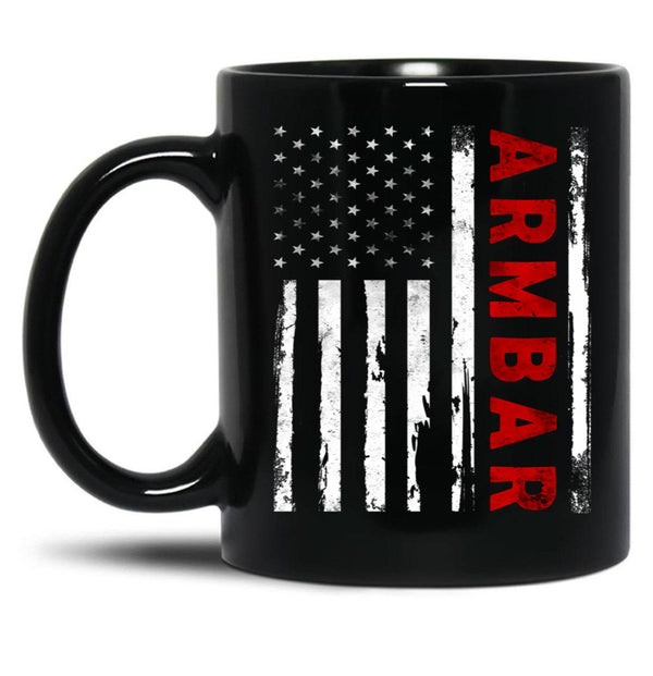 Armbar Black Coffee Mug, Gift Coffee Mug - Black