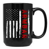 Armbar Black Coffee Mug, Gift Coffee Mug