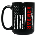 Armbar Black Coffee Mug, Gift Coffee Mug