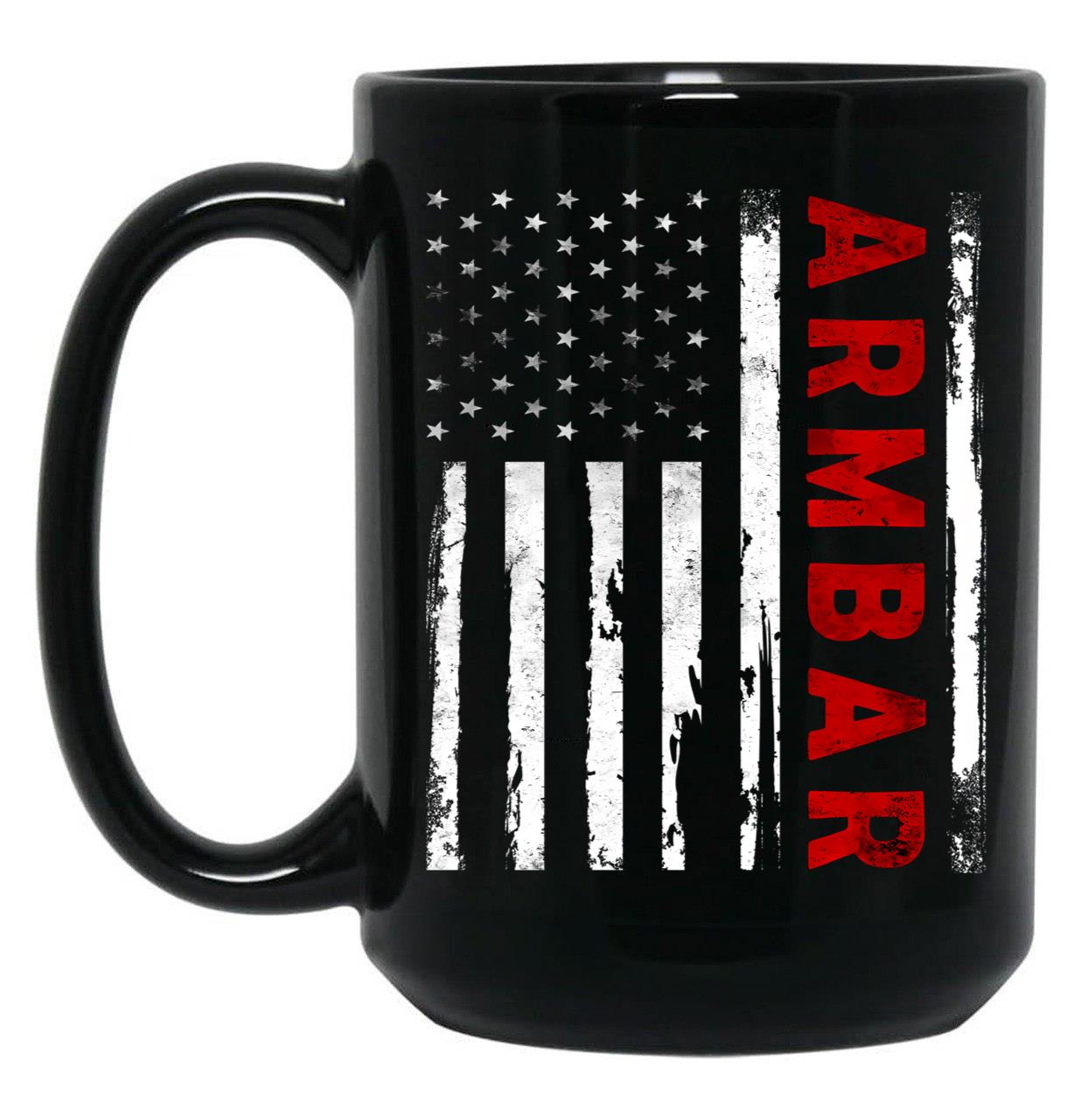 Armbar Black Coffee Mug, Gift Coffee Mug