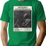 Art Blakey And The Jazz Messengers T-Shirt for Men & Women, T-Shirts Graphic Tee - Green