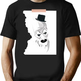 Art Book Art The Clown (Terrifier 2) T-Shirt for Men & Women, T-Shirts Graphic Tee - Black