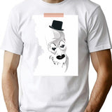 Art Book Art The Clown (Terrifier 2) T-Shirt for Men & Women, T-Shirts Graphic Tee - White