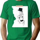 Art Book Art The Clown (Terrifier 2) T-Shirt for Men & Women, T-Shirts Graphic Tee - Green