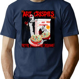 Art Crispies Art The Clown T-Shirt for Men & Women, T-Shirts Graphic Tee - Navy