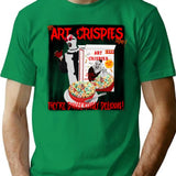 Art Crispies Art The Clown T-Shirt for Men & Women, T-Shirts Graphic Tee - Green