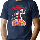 Art Crispies Terrifier T-Shirt for Men & Women, T-Shirts Graphic Tee - Navy