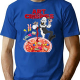 Art Crispies Terrifier T-Shirt for Men & Women, T-Shirts Graphic Tee - Blue