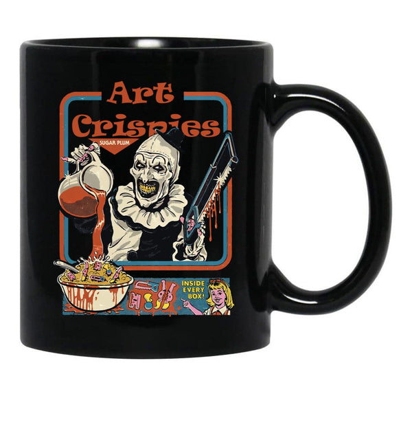 Art Crispies (2) Black Coffee Mug, Gift Coffee Mug - Black