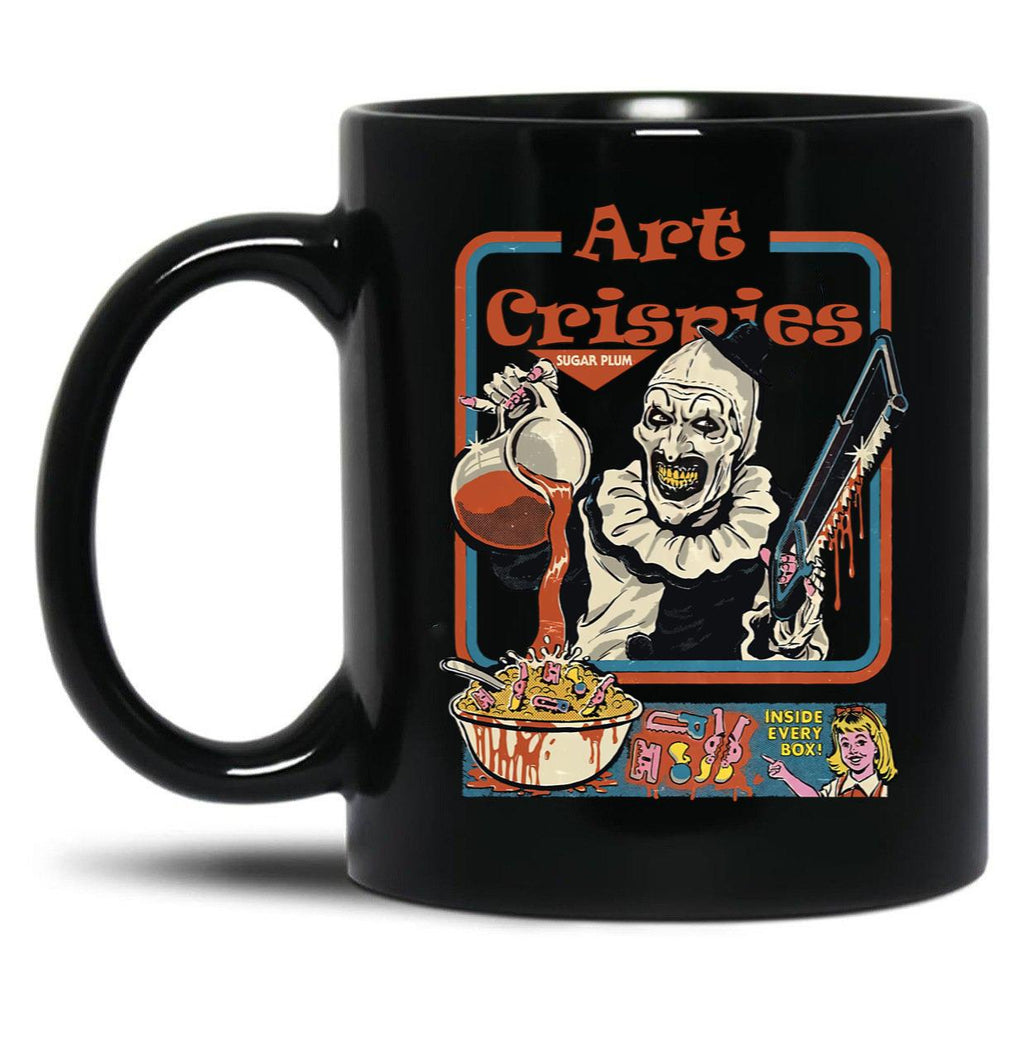 Art Crispies (2) Black Coffee Mug, Gift Coffee Mug