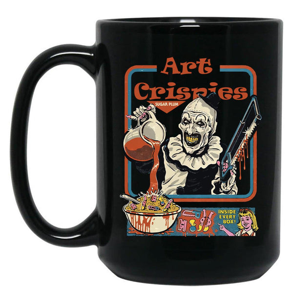 Art Crispies (2) Black Coffee Mug, Gift Coffee Mug - Black