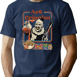 Art Crispies (2) Premium Heavyweight Cotton T-Shirt - Navy