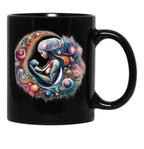 Art Mommy Dearest Black Coffee Mug, Gift Coffee Mug - Black