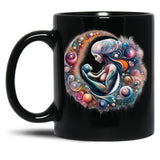 Art Mommy Dearest Black Coffee Mug, Gift Coffee Mug - Black
