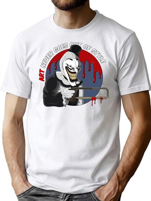 Art Never Goes Out Of Style T-Shirt for Men & Women, T-Shirts Graphic Tee - White