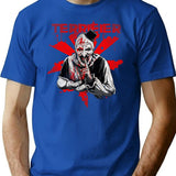 Art Of Terrifier T-Shirt for Men & Women, T-Shirts Graphic Tee - Blue