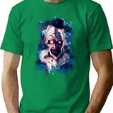 Art Terrifier Movie Halloween T-Shirt for Men & Women, T-Shirts Graphic Tee - Green
