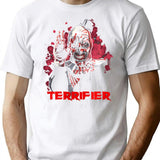 Art The C.Lown Scary Horror T-Shirt for Men & Women, T-Shirts Graphic Tee - White
