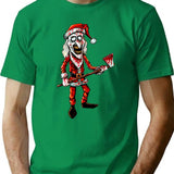 Art The Claus - Claymation Style T-Shirt for Men & Women, T-Shirts Graphic Tee - Green