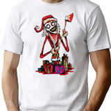 Art The Claus - Tim Burton Style T-Shirt for Men & Women, T-Shirts Graphic Tee - White